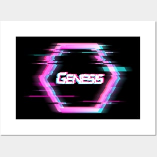 Glitch aesthetic | Exclusive - Genesis Posters and Art